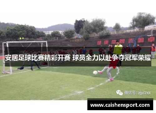 安居足球比赛精彩开赛 球员全力以赴争夺冠军荣耀